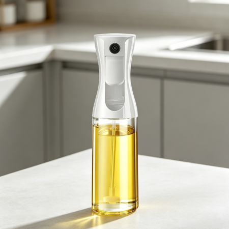 Continuous Spray Glass Oil Dispenser Bottle