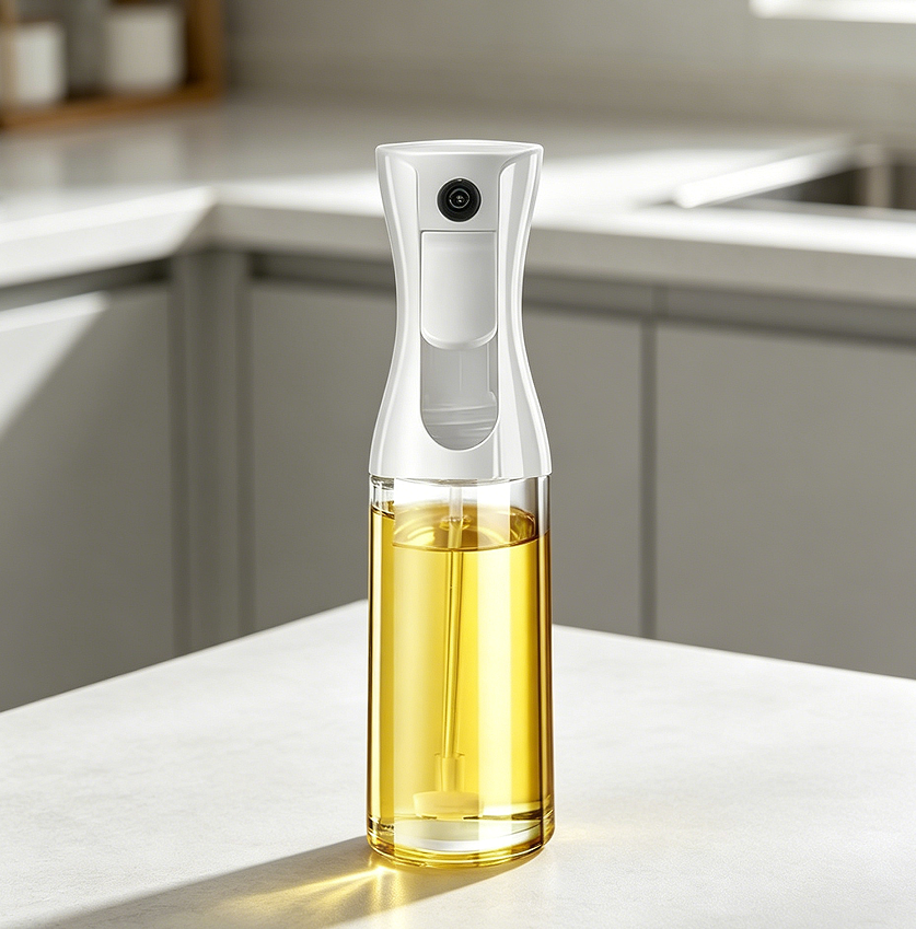 Continuous Spray Glass Oil Dispenser Bottle