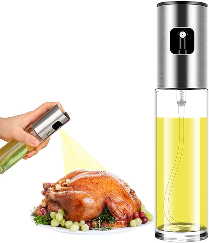 Fine Mist Glass Oil Sprayer Bottle