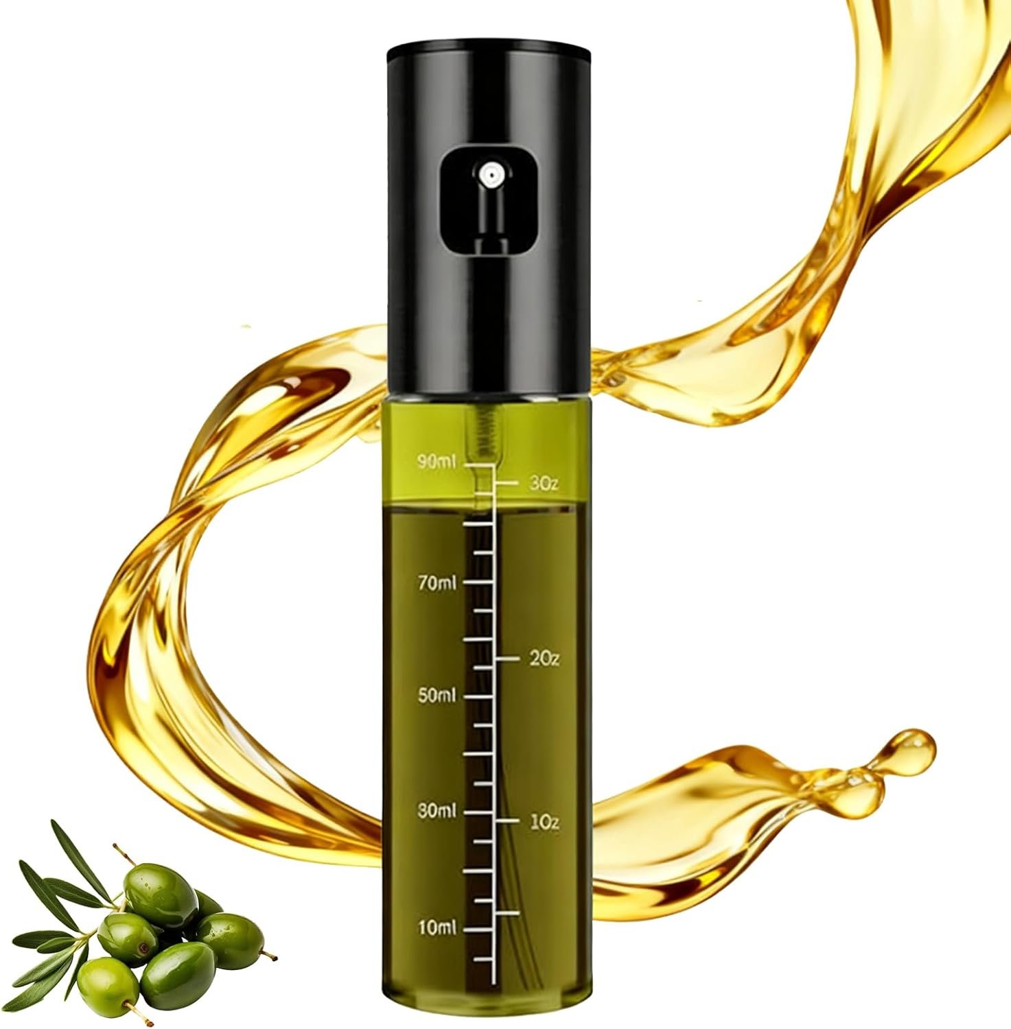 Light-Proof Glass Oil Sprayer with Scale