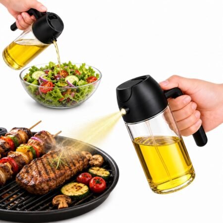 2-in-1 Glass Oil Sprayer Wide Calibre